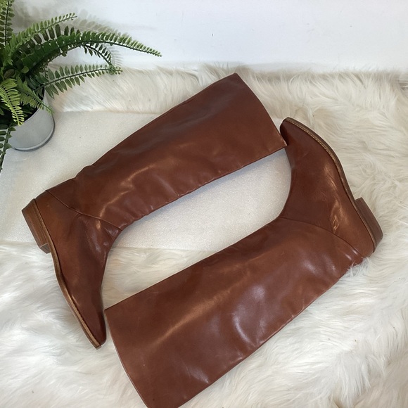 JOAN & DAVID COUTURE ITALIAN LEATHER KNEE HIGH EQUESTRIAN RIDING BOOTS SZ 7 - Picture 9 of 13